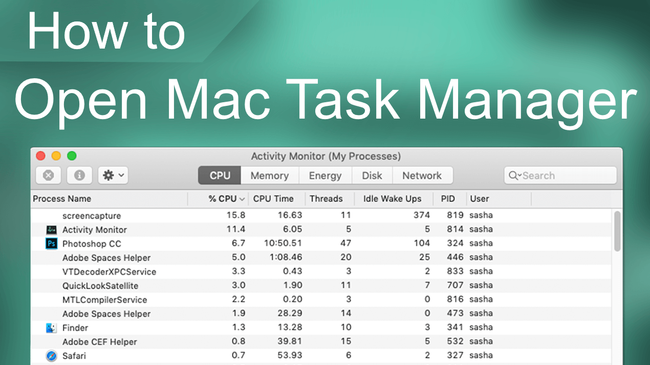 mac equivalent for task manager